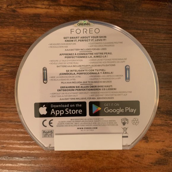 Foreo LUNA FOFO Aquamarine Facial Cleansing Brush Smart App. MSRP $89 ~Sealed~ - Picture 4 of 6